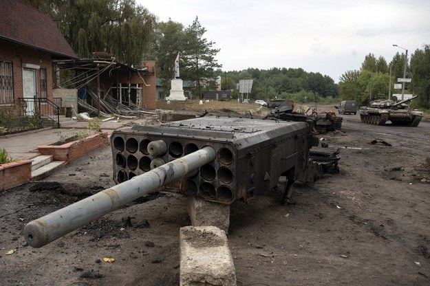 Zniszczony rosyjski sprzęt na Ukrainie /ANASTASIA VLASOVA /PAP/EPA