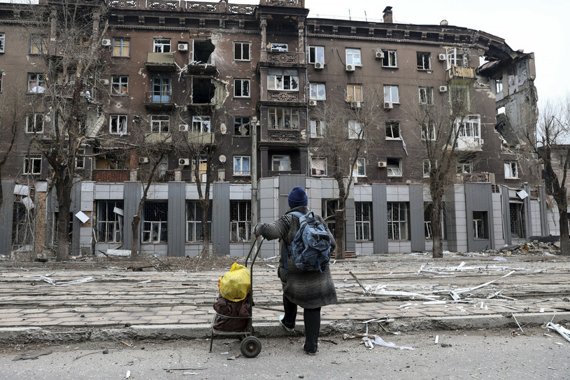 Zniszczony wojną Mariupol /AP/Associated Press /East News
