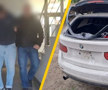 Zniszczyli bmw, bo chcieli "odzyskać dług". 8 osób w rękach policji