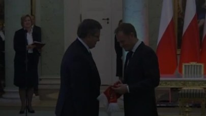 Zobacz, co premier dostał od prezydenta