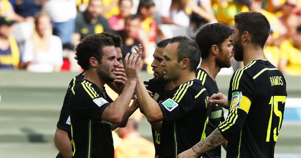 Zobacz galerię zdjęć z meczu Australia-Hiszpania!