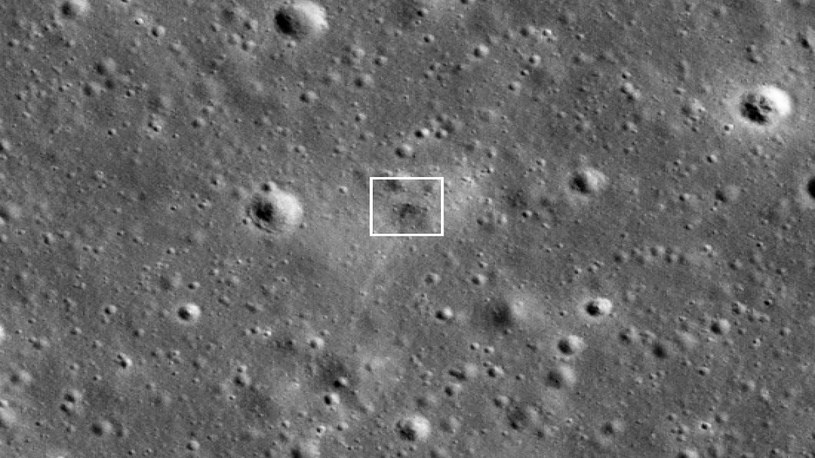 Zobacz, jak izraelski lądownik uderzył w Księżyc i zrobił w nim krater /Geekweek