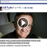 "Zobacz jak Robin Williams żegna się ze światem" - uwaga na oszustwo!