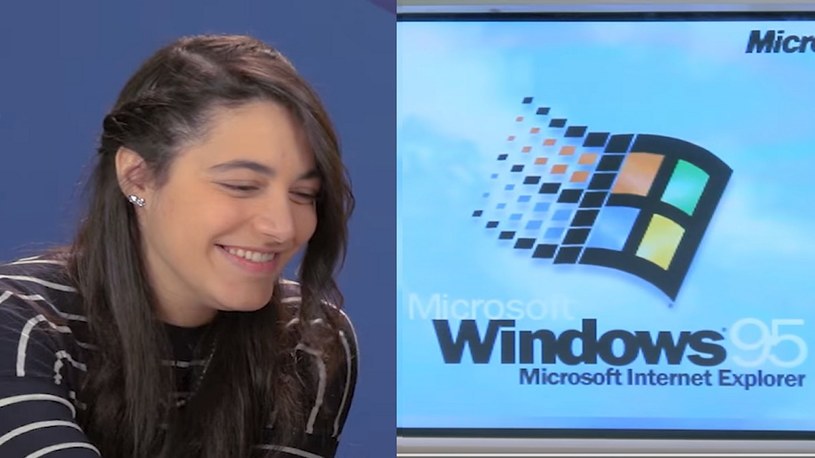 Zobacz niezwykłe reakcje dzisiejszej młodzieży na komputer z Windows 95 [WIDEO] /Geekweek