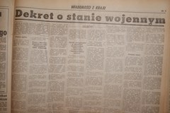 Zobacz „Trybunę Ludu” z 13 grudnia 1981 roku