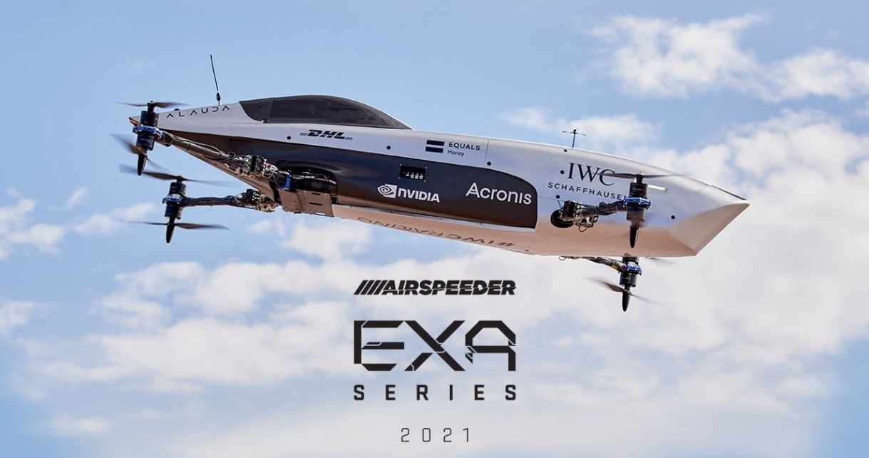 Zobacz w akcji Airspeedera, załogowy bolid wyścigowy. To nowy rodzaj sportów ekstremalnych /Geekweek