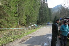 Zobacz zdjęcia z tragicznego wypadku szybowca na Słowacji