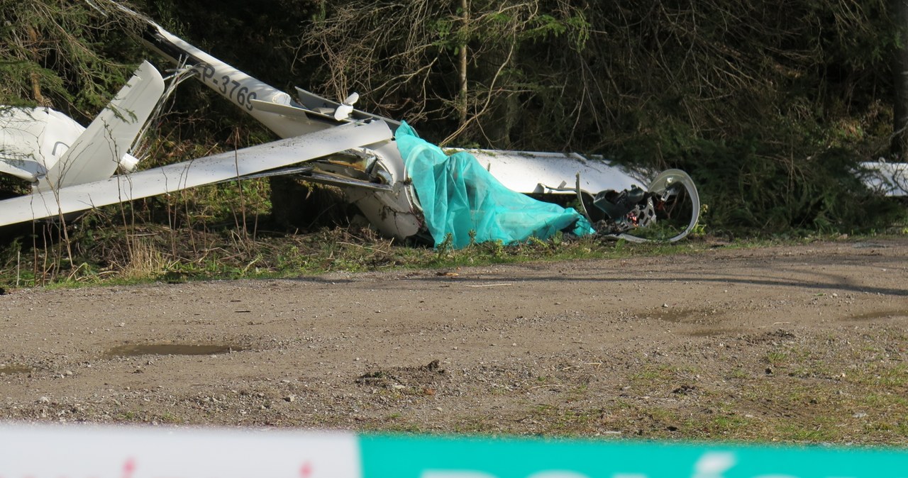 Zobacz zdjęcia z tragicznego wypadku szybowca na Słowacji