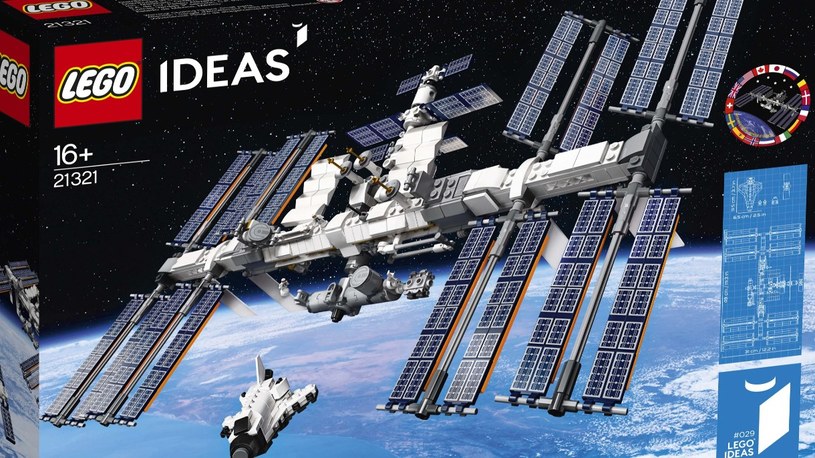 Zobaczcie, jak firma LEGO umieszcza na ziemskiej orbicie własną stację kosmiczną /Geekweek