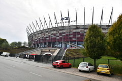 Zobaczcie, jak powstawał szpital na Stadionie Narodowym