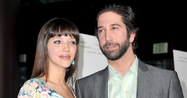 Zoe Buckman i David Schwimmer &nbsp; /Getty Images/Flash Press Media