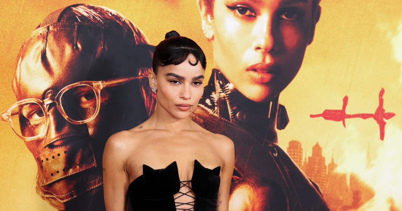 Zoe Kravitz jako Kobieta Kot w filmie "Batman" /CAITLIN OCHS /Agencja FORUM