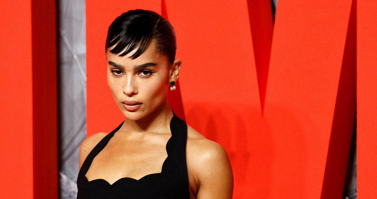 Zoe Kravitz na pokazie specjalnym filmu "Batman" w Londynie /TOLGA AKMEN/AFP/East News /East News