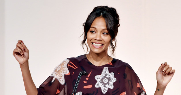 Zoe Saldana jest w 3. miesiącu ciąży! /Kevin Winter /Getty Images