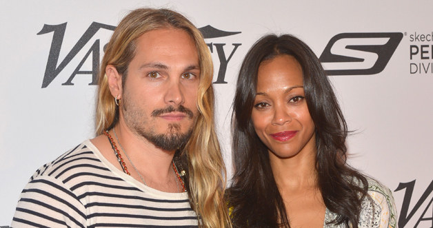 Zoe Saldana z mężem /Michael Buckner  /Getty Images