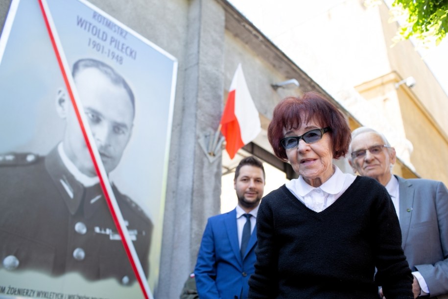 Zofia Pilecka-Optułowicz, córka Witolda Pileckiego /Adam Guz /PAP