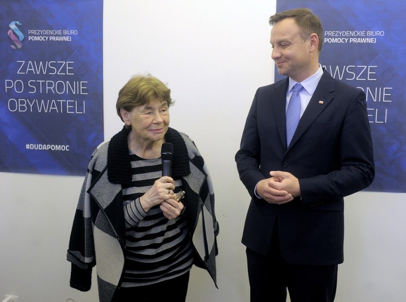 Zofia Romaszewska i Andrzej Duda /Jan Bielecki /East News