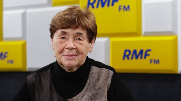 Zofia Romaszewska w studiu RMF FM /Karolina Bereza /RMF FM