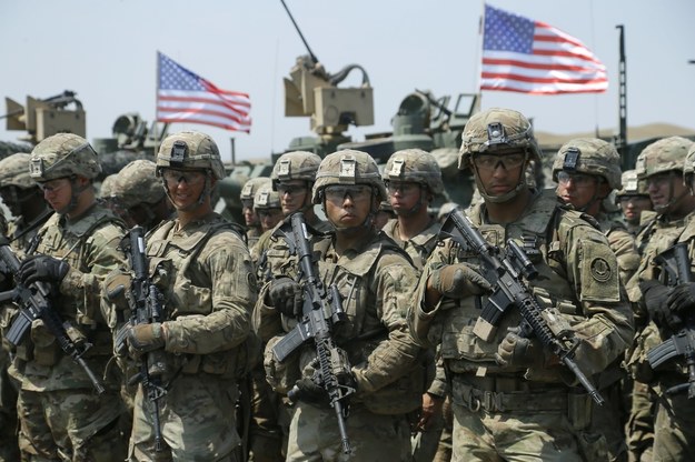 Żołnierze armii USA podczas międzynarodowych ćwiczeń w Gruzji, sierpień 2017 /ZURAB KURTSIKIDZE /PAP/EPA
