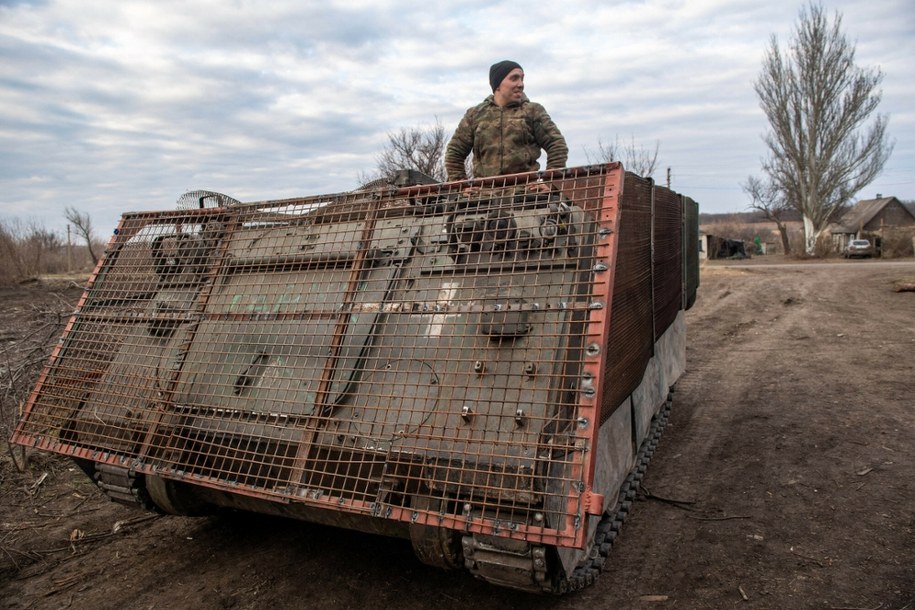 Żołnierze Batalionu Specjalnego Przeznaczenia Szkwał trenują w Donbasie /AA/ABACA/Abaca/East News /East News