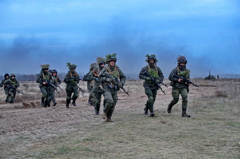 Żołnierze Gwardii Narodowej Ukrainy /Pavlo_bagmut / Zuma Press /Agencja FORUM