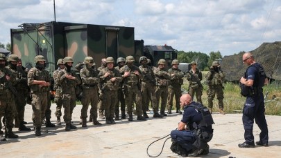 Żołnierze i funkcjonariusze Straży Granicznej przeszkoleni 