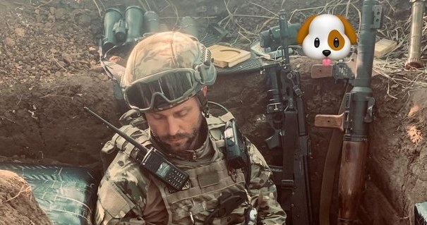 Żołnierze na froncie dbają o różne gatunki zwierząt, pamiętając o nich w trudnych czasach wojny /@LBeikul /Twitter