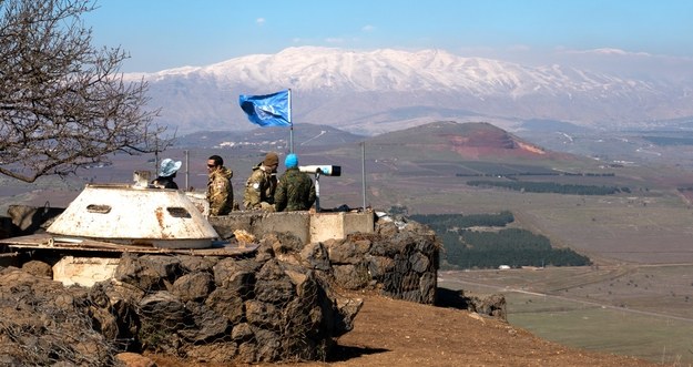 Żołnierze ONZ na Wzgórzach Golan /Shutterstock