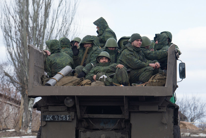 Żołnierze rosyjscy w Ukrainie /East News