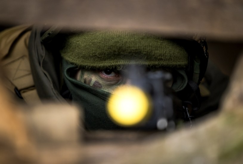 Żołnierze tej specjalnej ukraińskiej grupy wiedzą, że jak na froncie coś musi być zrobione dobrze, to trzeba to zrobić bezpośrednio samemu /SEM VAN DER WAL ANP MAGANP via AFP /AFP