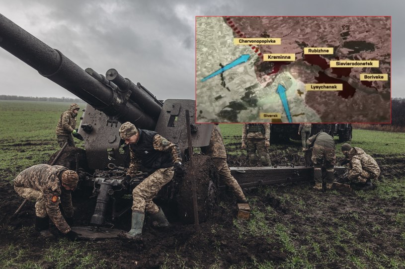 Żołnierze ukraińscy w obwodzie donieckim /Screen via Good Times Bad Times // Diego Herrera Carcedo/Anadolu Agency /AFP