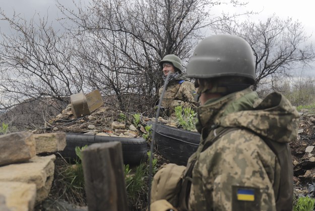 Żołnierze ukraińscy /PAP/EPA/STR /
