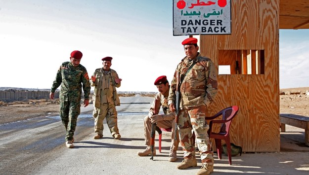Żołnierze w Iraku /Joshua Murray / US ARMY HANDOUT  /PAP/EPA