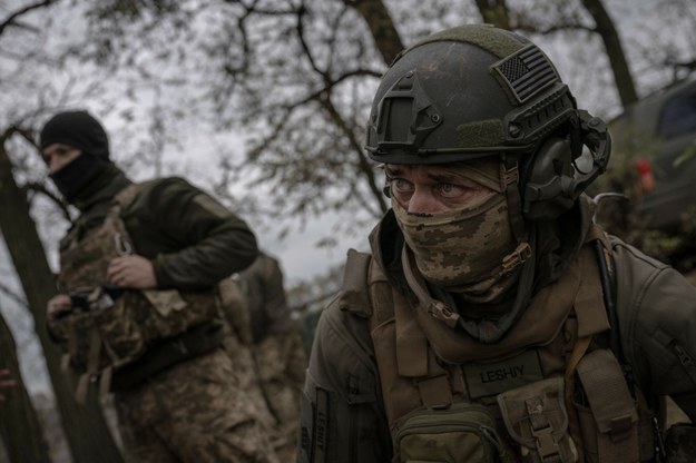 Żołnierze ze 108 brygady Wojsk Obrony Terytorialnej Ukrainy /AA/ABACA/Abaca /East News