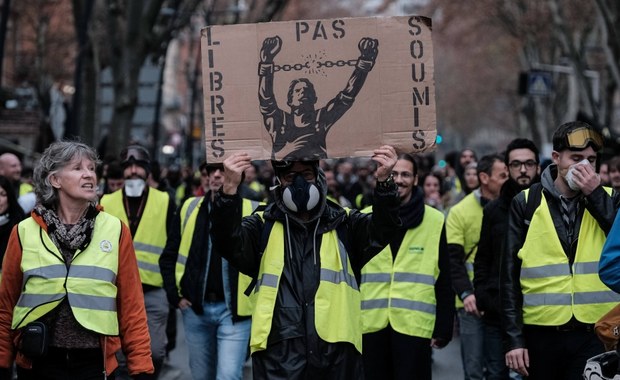 "Żółte kamizelki" będą protestować w Sylwestra i Nowy Rok