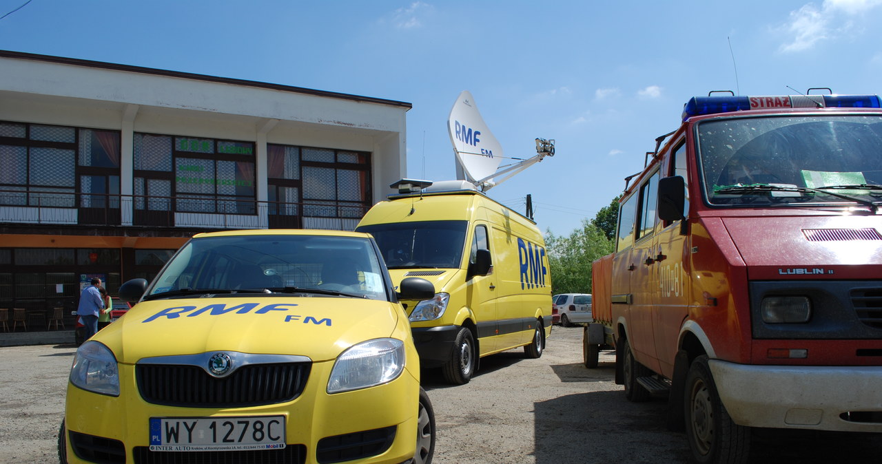Żółty konwój RMF FM w Woli Przemykowskiej