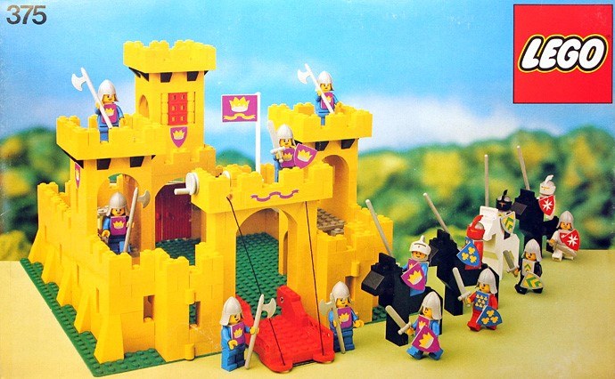 Żółty zamek LEGO /materiały prasowe