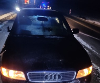 Żona potrąciła samochodem swojego męża. Oboje nie byli trzeźwi