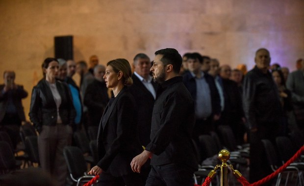 Żona prezydenta Ukrainy o mężu: Żyje w pracy, prawie go nie widujemy