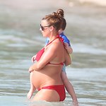 Żona Rooneya w zaawansowanej ciąży