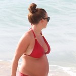 Żona Rooneya w zaawansowanej ciąży