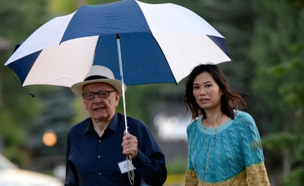 Żona Ruperta Murdocha miała romans