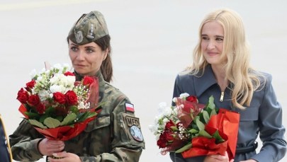 Żona szefa MON i wdowa po ppłk. Macieju "Slabie" Krakowianie ochrzciły samoloty F-35