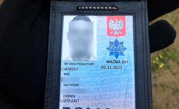 Żonie mówił, że jest policjantem. Wpadł po domowej awanturze