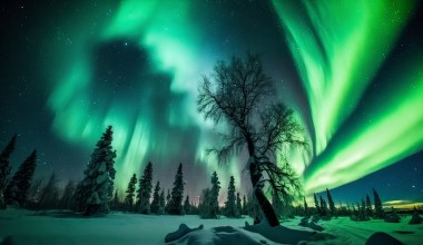 Zorza polarna rozlała się nad Polską. Czy dziś będzie powtórka?