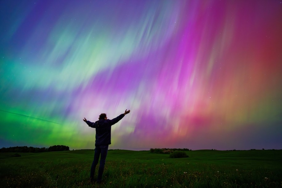Zorze polarne w Polsce mogą wystąpić w poniedziałek 1 września /Shutterstock