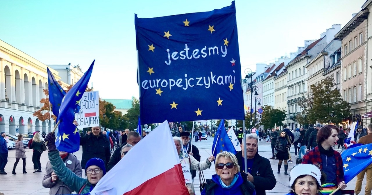 "Zostaję w Unii". Manifestacje w wielu polskich miastach