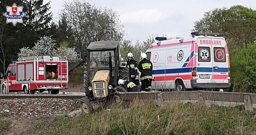 Został ranny i trafił do szpitala /Policja