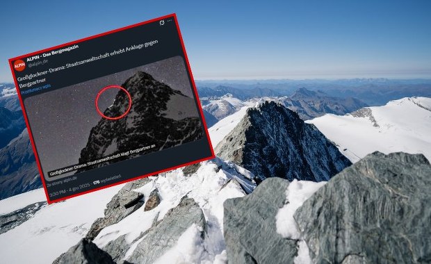 Zostawił partnerkę na najwyższym szczycie Austrii, zamarzła. 36-latek odpowie przed sądem