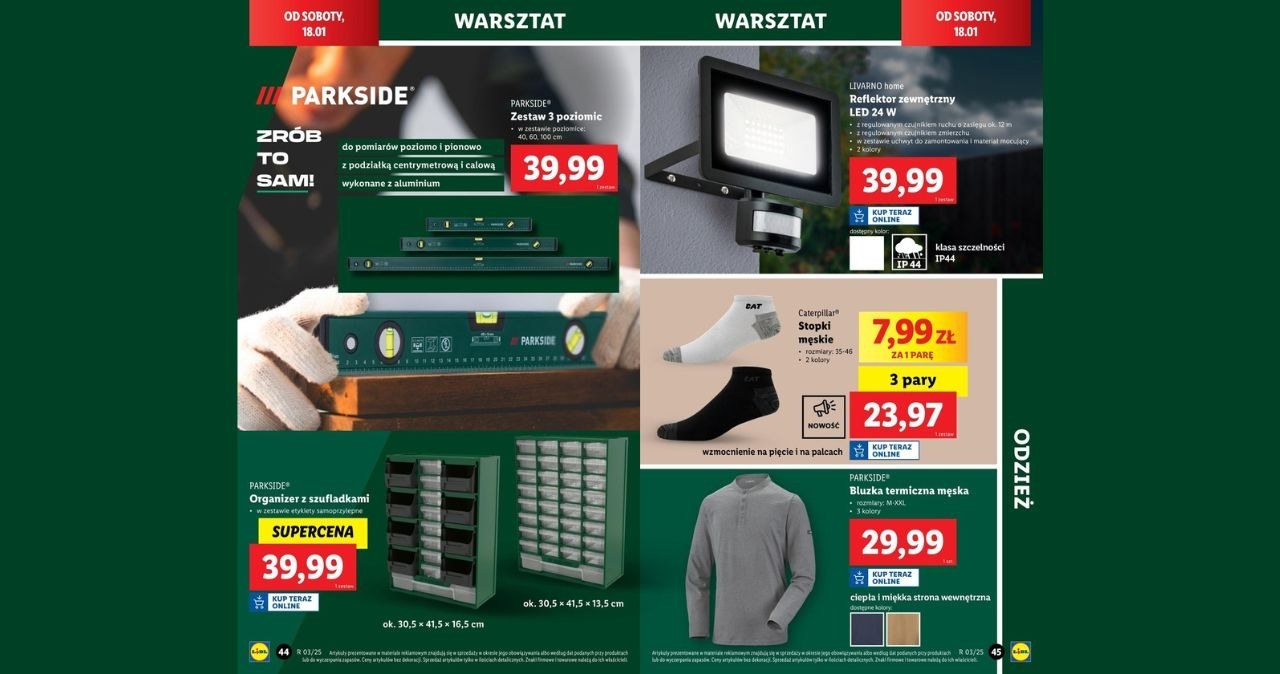 Zrób porządek w warsztacie z promocjami na Parkside w Lidlu! /Lidl /INTERIA.PL